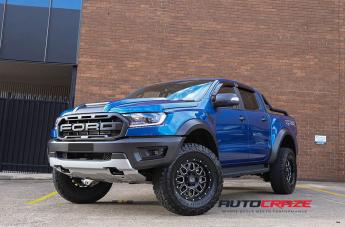 FORD RAPTOR KMC XD820 GRENADE SATIN BLACK MILLED FINISH